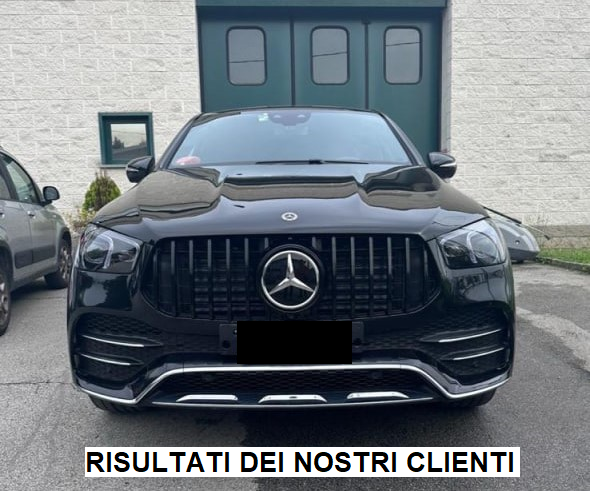 PEDANE LATERALI SOTTOPORTA PER MERCEDES GLC X253 C253 2019+ COUPE SUV NERO 0225