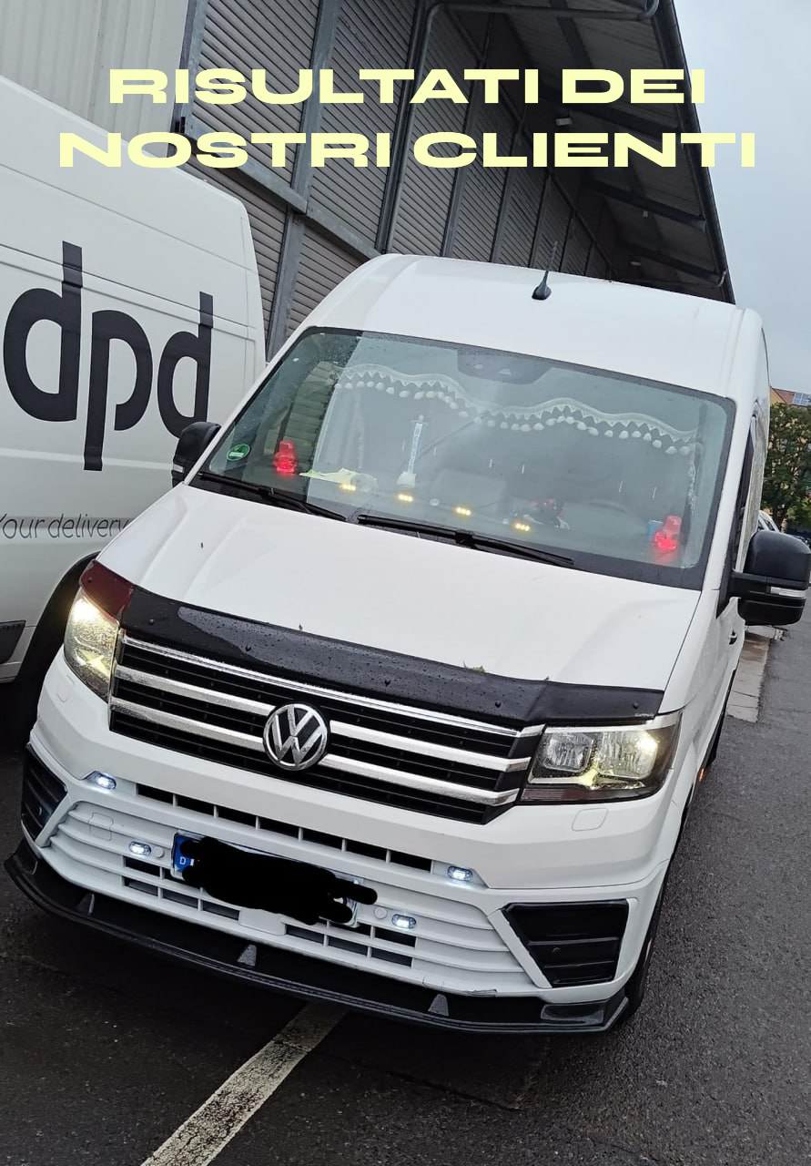 🔝Splitter Anteriore 💫VOLKSWAGEN Crafter MK2 / MAN TGE MK1 Prefacelift 2017+🔝