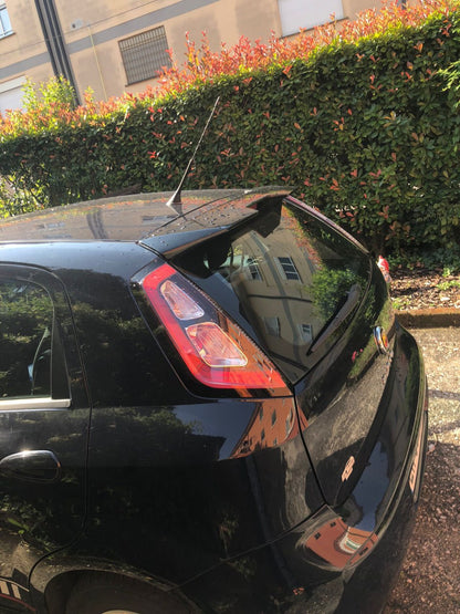 ART. 0268 SPOILER FIAT PUNTO PUNTO EVO 2009-2018 NERO LUCIDO