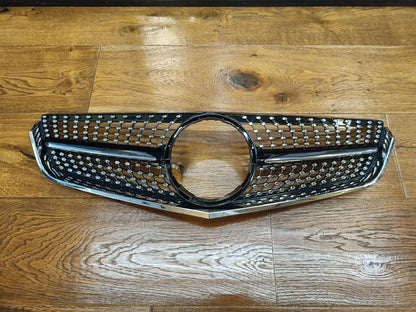 ⭐GRIGLIA ADATTA PER MERCEDES CLASSE E C207 A207 2009-2013 LOOK AMG DIAMANT LIFT⭐