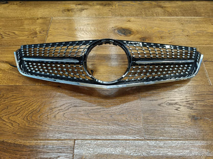 ⭐GRIGLIA ADATTA PER MERCEDES CLASSE E C207 A207 2009-2013 LOOK AMG DIAMANT LIFT⭐