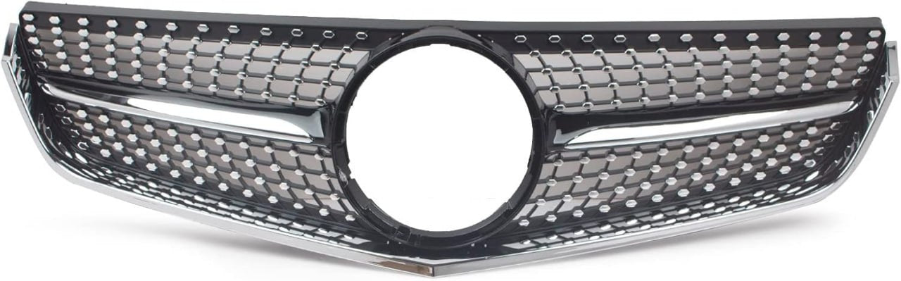 ⭐GRIGLIA ADATTA PER MERCEDES CLASSE E C207 A207 2009-2013 LOOK AMG DIAMANT LIFT⭐