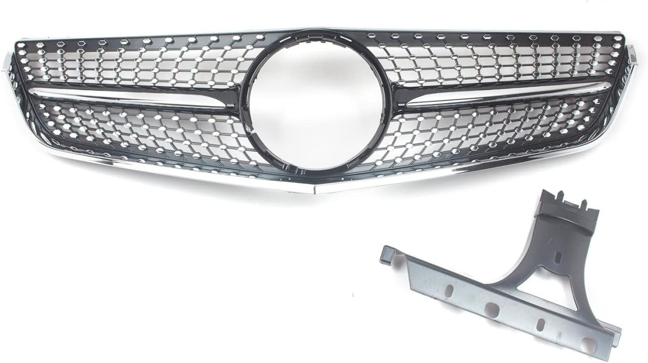 ⭐GRIGLIA ADATTA PER MERCEDES CLASSE E C207 A207 2009-2013 LOOK AMG DIAMANT LIFT⭐