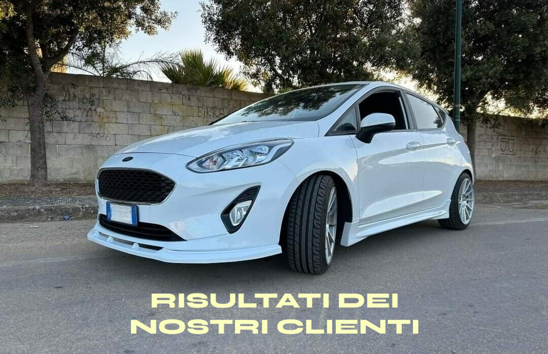 👌SPLITTER anteriore adatto per Ford Fiesta Mk8 (2017-2021) ⭐