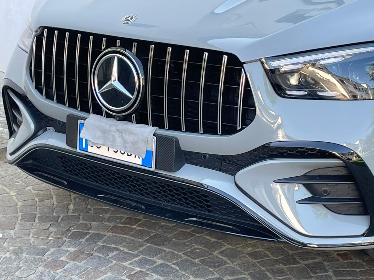 🤩Griglia sportiva CROMATA per Mercedes V167 GLE RESTYLING (2023+) AMG PANAMERICANA GT OPTIK
