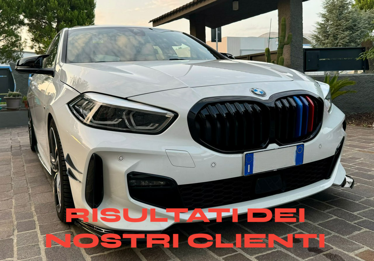 🔝BMW SERIE 1 F40 🔝LAME SOTTO MINIGONNE LATERALI SOTTOPORTA SPORTIVI ABS🔝