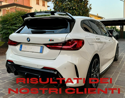 🔝BMW SERIE 1 F40 🔝LAME SOTTO MINIGONNE LATERALI SOTTOPORTA SPORTIVI ABS🔝