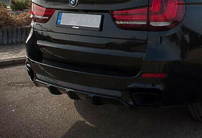 ⚡DIFFUSORE ADATTO PER BMW X5 F15 2013-2015 MSPORT NERO OPACO⚡