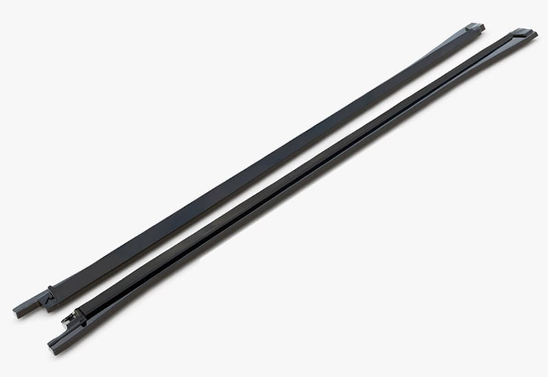 🤩MINIGONNE R LINE V1 STYLE ADATTO PER VW TOUAREG MK3 NERO LUCIDO🤩