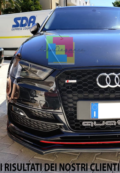 ART. 0581 GRIGLIA AUDI A3 8V 2012-2016 LOOK RS3 NERA
