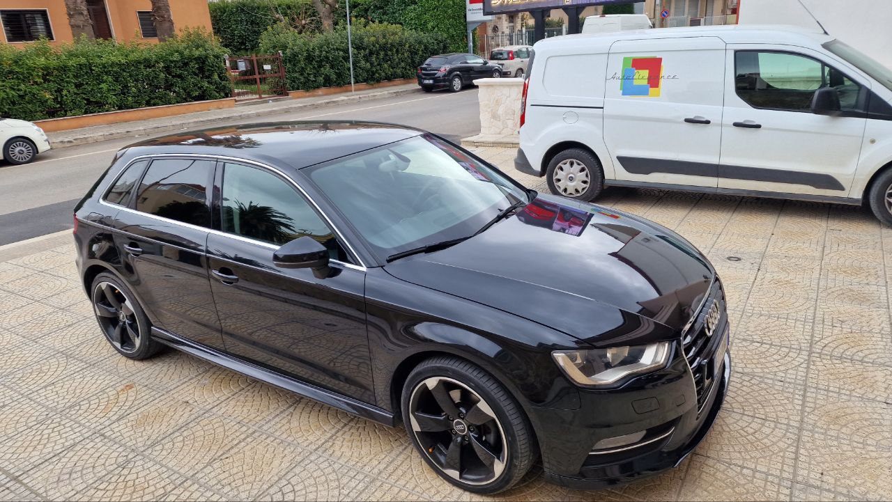 0964🔥MINIGONNE LATERALI PER AUDI A3 8V SPORTBACK 2012-19 SOTTO PORTA S3 SLINE🔥
