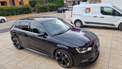 0964🔥MINIGONNE LATERALI PER AUDI A3 8V SPORTBACK 2012-19 SOTTO PORTA S3 SLINE🔥