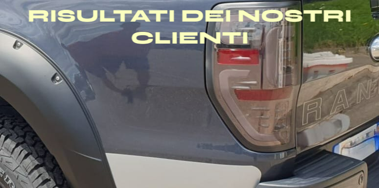 ✔️PARAFANGHI ADATTI PER FORD RANGER T8 2019-2022 NERO OPACO CON FORO SENSORE✔️
