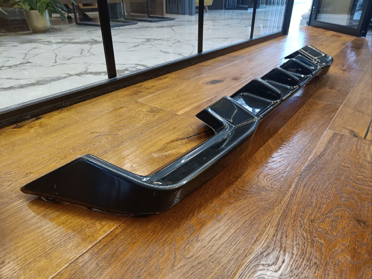 ☀️Diffusore nero lucido posteriore adatto per VW Volkswagen MK8 R 2020+☀️