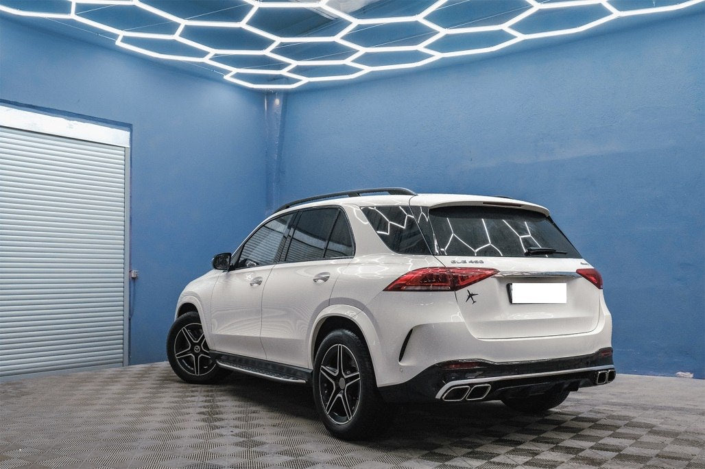 😍Diffusore Posteriore +Terminale di Scarico adatto per Mercedes GLE W167 V167