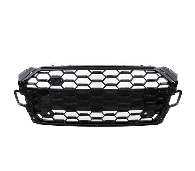 🔥GRILLE SUITABLE FOR AUDI A5 F5 2019-2024 S5 LOOK GLOSSY BLACK🔥