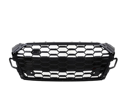 🔥GRILLE SUITABLE FOR AUDI A5 F5 2019-2024 S5 LOOK GLOSSY BLACK🔥