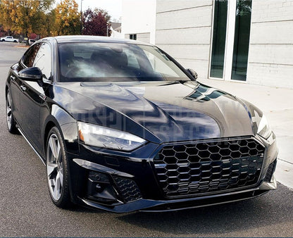 🔥GRILLE SUITABLE FOR AUDI A5 F5 2019-2024 S5 LOOK GLOSSY BLACK🔥