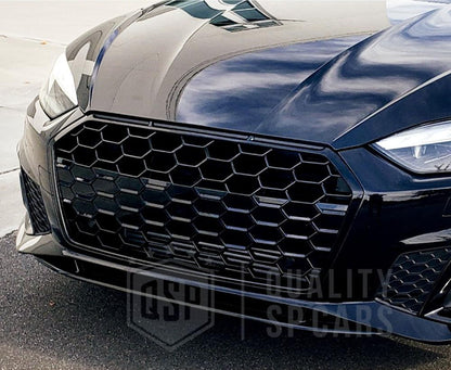 🔥GRILLE SUITABLE FOR AUDI A5 F5 2019-2024 S5 LOOK GLOSSY BLACK🔥