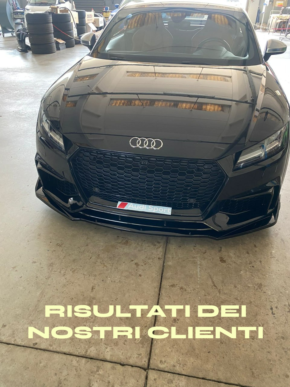 💎SPLITTER UNDER FRONT BUMPER AUDI TT 8J SPORT ABS SPOILER RSTT💎 