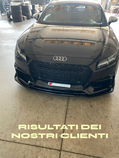 💎SPLITTER UNDER FRONT BUMPER AUDI TT 8J SPORT ABS SPOILER RSTT💎 