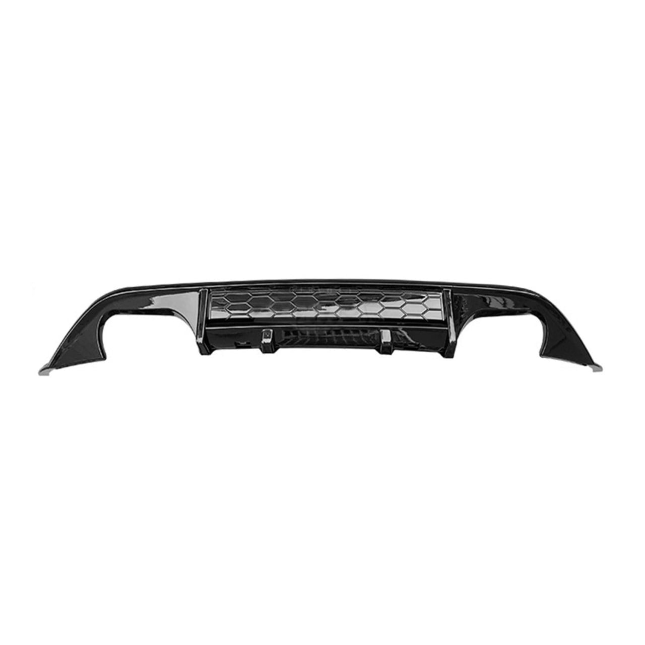 ☀DIFFUSORE ADATTO PER VW GOLF 7 2012-2017 GTI NERO LUCIDO 2+2 (NIDO APE)☀