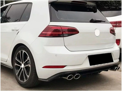 ☀DIFFUSORE ADATTO PER VW GOLF 7 2012-2017 GTI NERO LUCIDO 2+2 (NIDO APE)☀