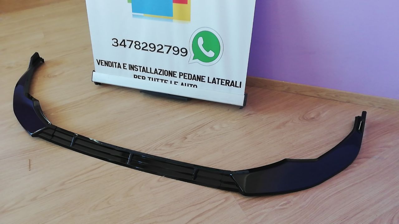 🤩SPLITTER SUITABLE FOR AUDI A3 8Y 2020+ SLINE S3 GLOSSY BLACK (3 PIECES)🤩