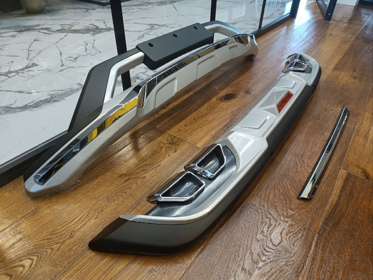 ✔️PARAURTI ANTERIORE+POSTERIORE SPORTIVI KIA SPORTAGE QL 2019-2021 ABS/PLASTICA