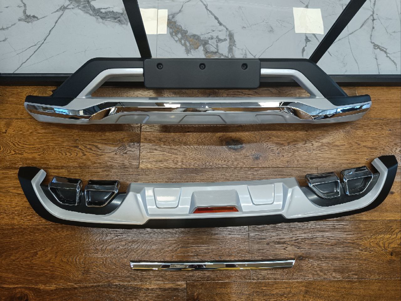 ✔️PARAURTI ANTERIORE+POSTERIORE SPORTIVI KIA SPORTAGE QL 2019-2021 ABS/PLASTICA