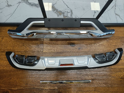 ✔️PARAURTI ANTERIORE+POSTERIORE SPORTIVI KIA SPORTAGE QL 2019-2021 ABS/PLASTICA