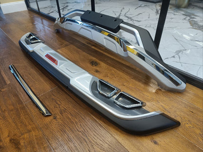 ✔️PARAURTI ANTERIORE+POSTERIORE SPORTIVI KIA SPORTAGE QL 2019-2021 ABS/PLASTICA