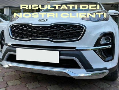 ✔️PARAURTI ANTERIORE+POSTERIORE SPORTIVI KIA SPORTAGE QL 2019-2021 ABS/PLASTICA