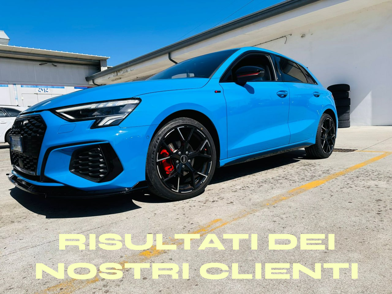 ✨SPLITTER ADATTO PER AUDI A3 8Y 2020+ SLINE NERO LUCIDO✨