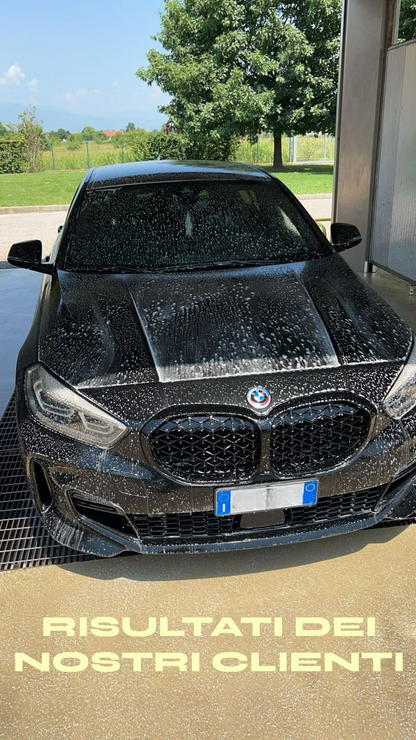 💎GRIGLIA ADATTA PER BMW SERIE 1 F40 LOOK M PERFORMANCE DESIGN NERA DIAMANTATA💎