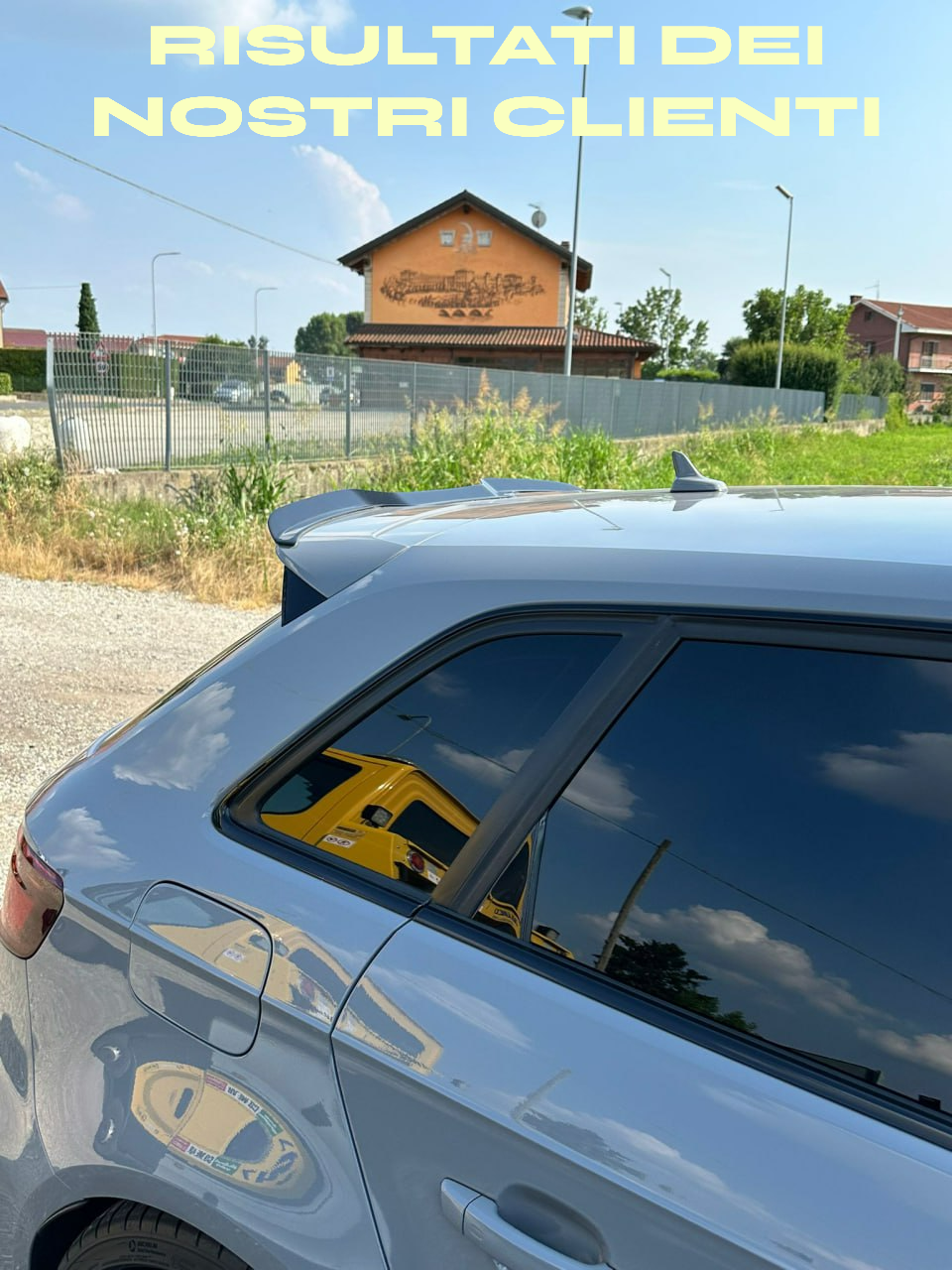 ALA SPOILER TETTO ADATTO PER AUDI A3 8V SPORTBACK 2016-2020 RS3 LOOK NERO LUCIDO