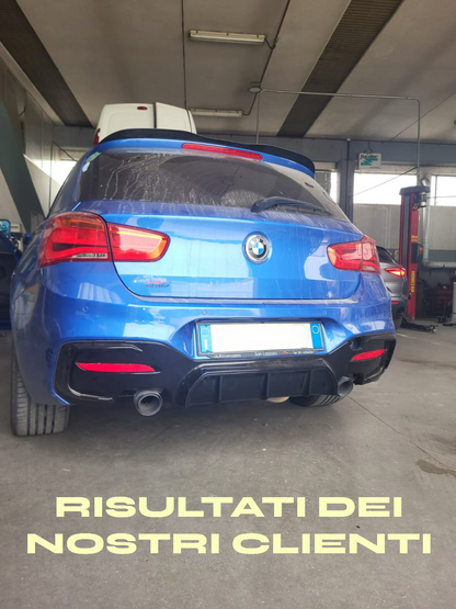 💎ROOF SPOILER WING SUITABLE FOR BMW 1 SERIES F20 2011-2019 M LOOK GLOSS BLACK💎