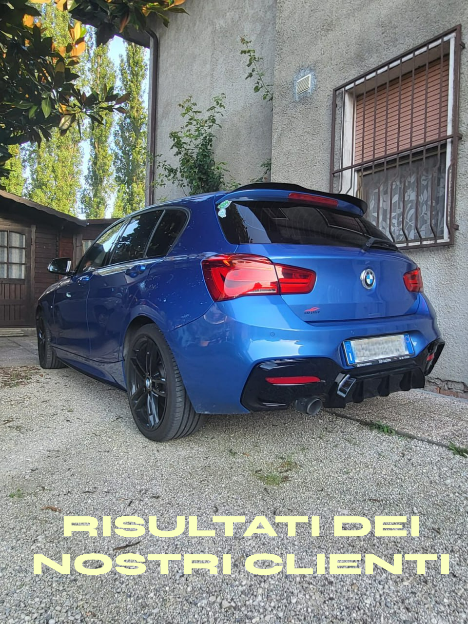 💎ROOF SPOILER WING SUITABLE FOR BMW 1 SERIES F20 2011-2019 M LOOK GLOSS BLACK💎