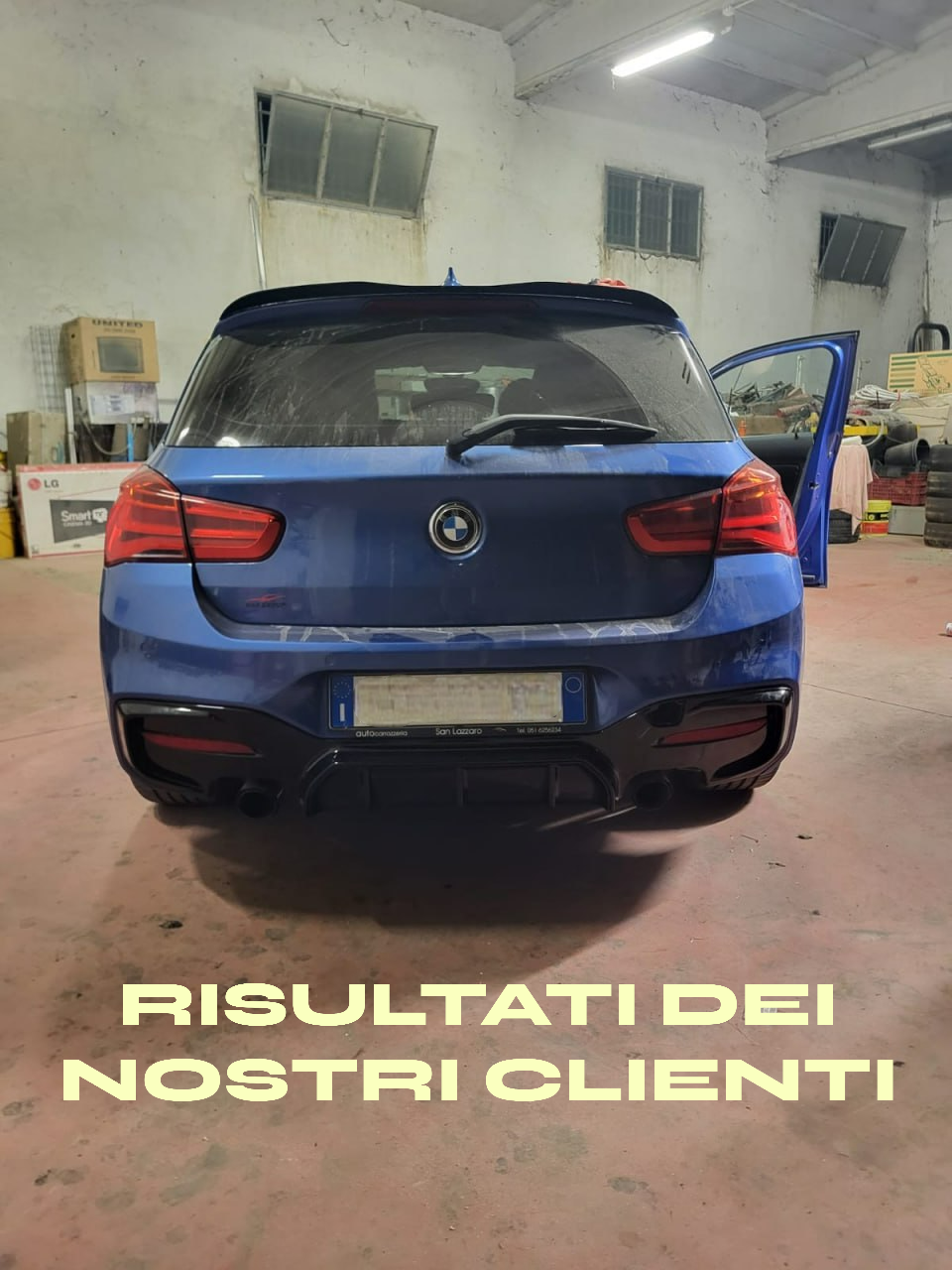 💎ROOF SPOILER WING SUITABLE FOR BMW 1 SERIES F20 2011-2019 M LOOK GLOSS BLACK💎