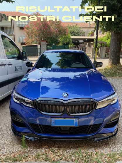 💎BMW 3 SERIES G20 M SPORT FRONT BUMPER SPLITTER SPOILER GLOSS BLACK ABS💎
