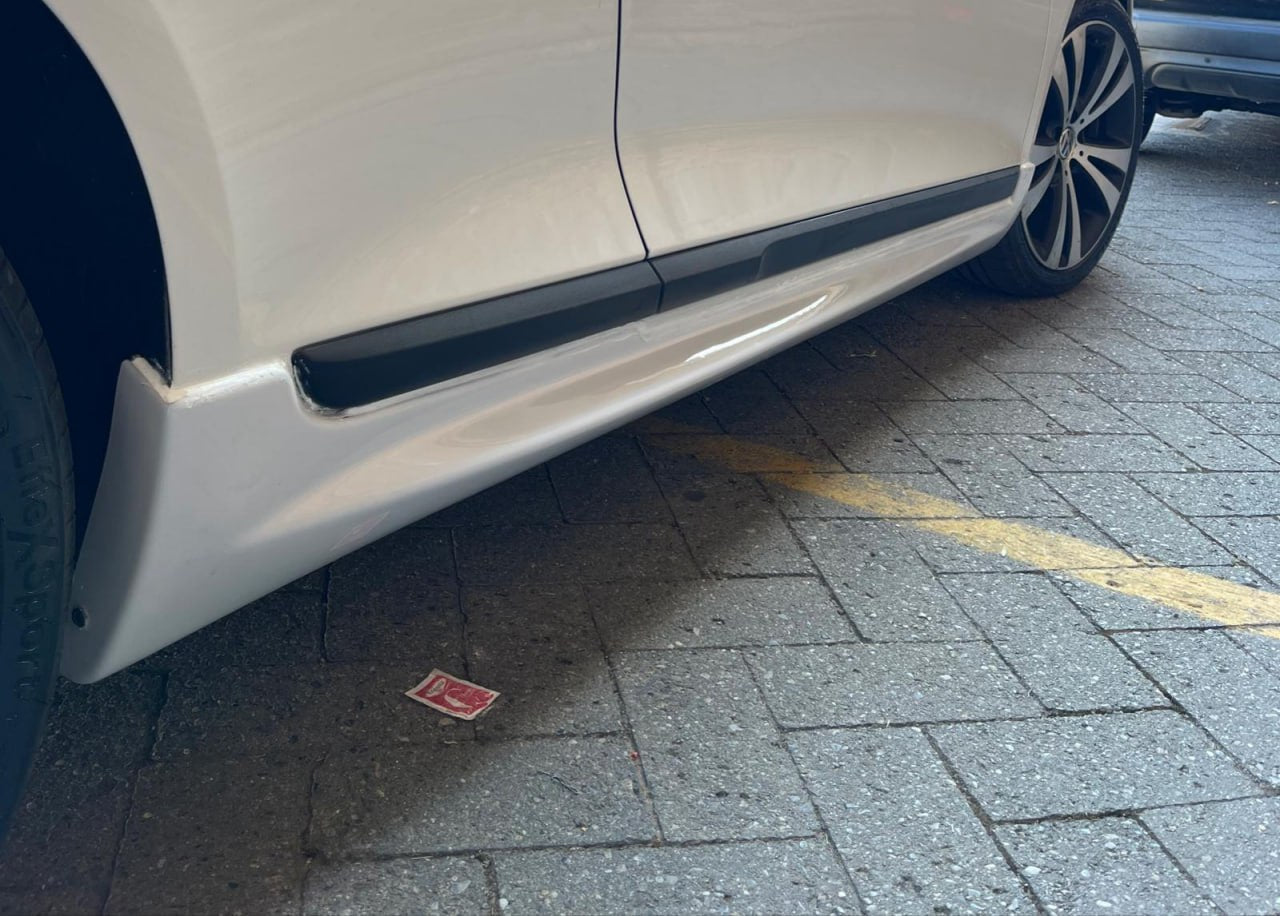 ⭐0258 SKIRTS FOR VW SCIROCCO FROM 2008+ ABS DOOR SPOILER RLINE LOOK⭐ 