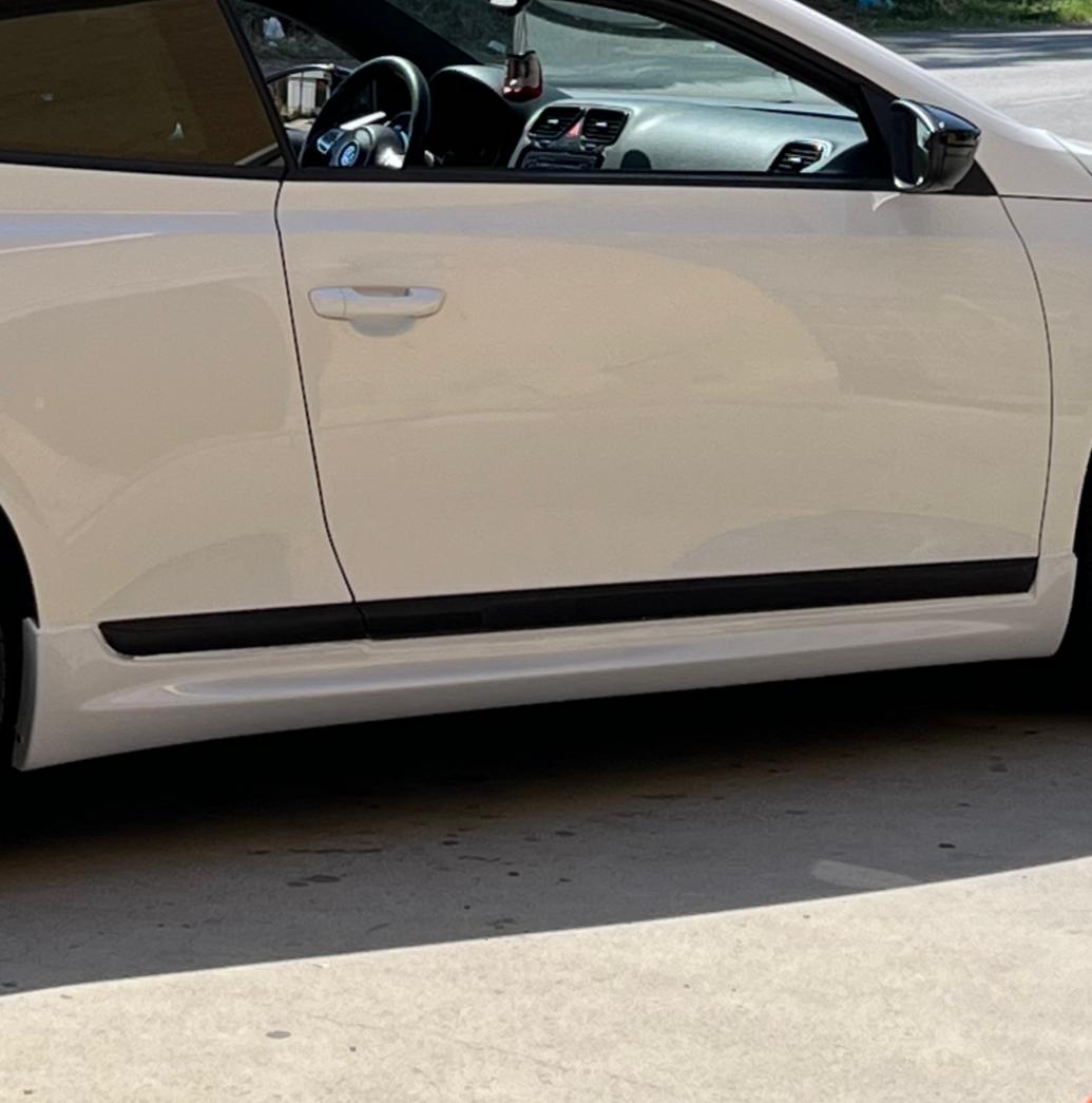 ⭐0258 SKIRTS FOR VW SCIROCCO FROM 2008+ ABS DOOR SPOILER RLINE LOOK⭐ 