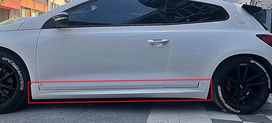 ⭐0258 SKIRTS FOR VW SCIROCCO FROM 2008+ ABS DOOR SPOILER RLINE LOOK⭐ 
