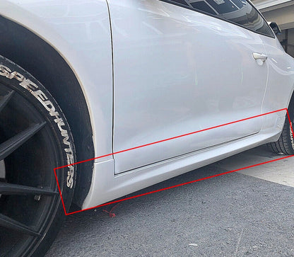 ⭐0258 SKIRTS FOR VW SCIROCCO FROM 2008+ ABS DOOR SPOILER RLINE LOOK⭐ 