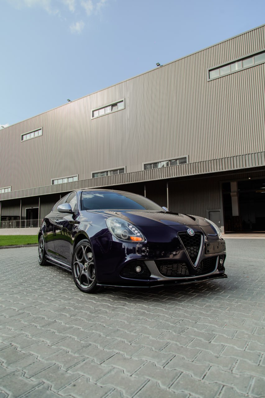 💕ART. 1842 SPLITTER ALFA ROMEO  GIULIETTA 2010-2020 NERO LUCIDO💕