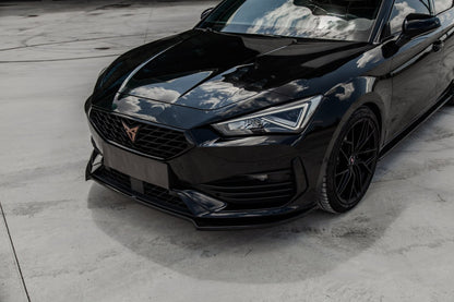 Splitter Anteriore COMPATIBILE PER CUPRA Leon 2020+ Versione 3 Senza ABE TÜV