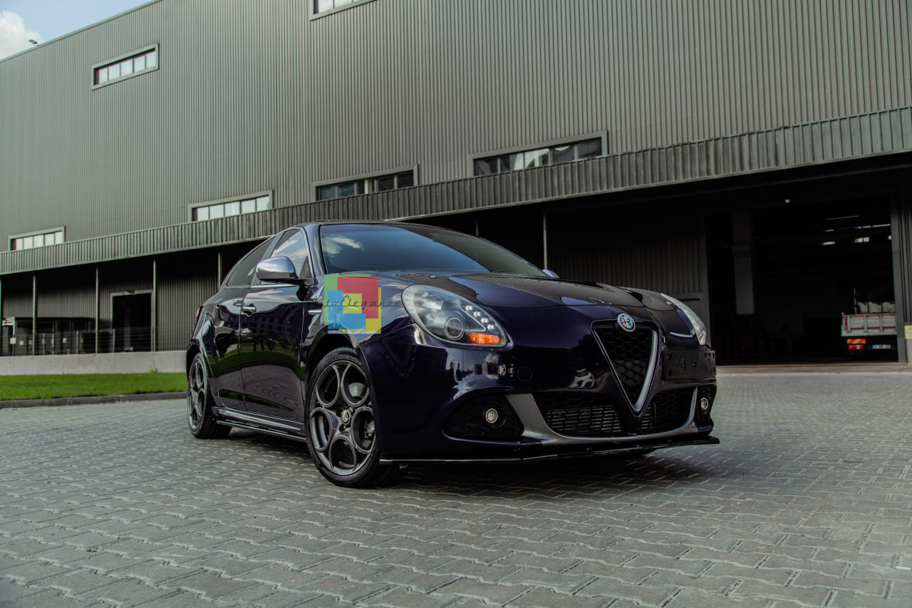 ⭐SPLITTER SUITABLE FOR ALFA ROMEO GIULIETTA 2010-2020 GLOSSY BLACK⭐ 
