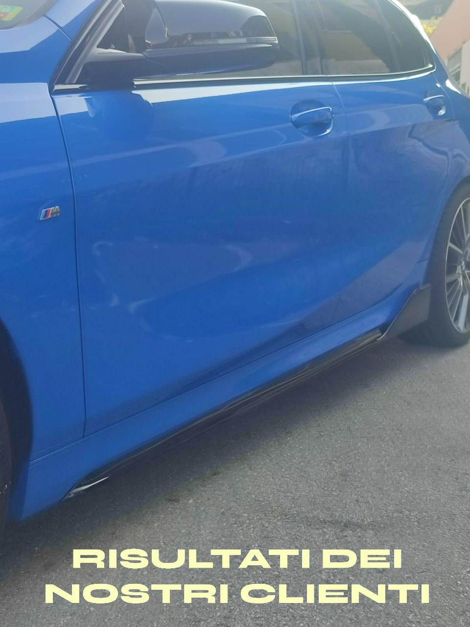 ⭐UNDER SKIRTS SUITABLE FOR BMW 1 SERIES F40 MSPORT GLOSSY BLACK SPORTY LOOK⭐ 