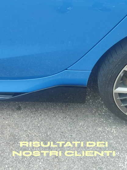 ⭐UNDER SKIRTS SUITABLE FOR BMW 1 SERIES F40 MSPORT GLOSSY BLACK SPORTY LOOK⭐ 