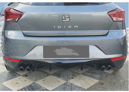 ⭐1931 DIFFUSORE ADATTO PER IBIZA 5 KJ 17+ STANDARD LOOK TUNING NERO LUCIDO 2+2⭐